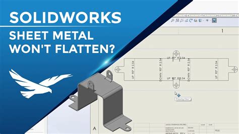 sheet metal part won& 39|SOLIDWORKS: Why isn't the sheet metal part flattening on my .